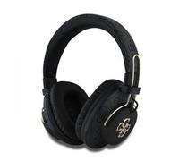 Guess 4G Big Metal Logo Bluetooth On Ear ENC Headphone Black - GUBHS72P4FC4MK