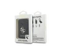 Guess 4G Big Metal Logo Magnetic Card Holder with Stand and Mirror Black - GUWMSMIP4GK