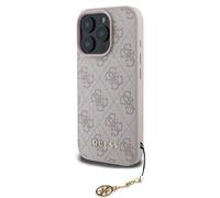 Guess 4g Charm Iphone 16 Pro Tone On Tone Phone Case