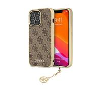 Guess 4G Charms Case Brown Gold - iPhone 13 Pro