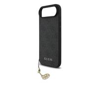 CG MOBILE Guess 4G Charms Collection Compatible with MagSafe Case for iPhone 17 Air (Black)