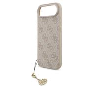 Guess 4G Charms Case for iPhone 17 Air 6.5" Tone on Tone Pink - GUHMP17MGF4GCP