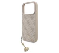 Genuine Guess Charm 4G Metal Logo Magsafe Impact Case Cover Apple iPhone 17 Pro