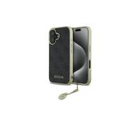 Guess 4G Charms Collection Case for iPhone 16 6.1" Black - GUHCP16SGF4GGR