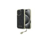 Guess 4G Charms Collection case for iPhone 16 Pro Max 6.9" Black - GUHCP16XGF4GGR
