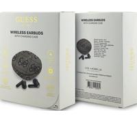 Guess 4G Classic Metal Logo TWS ENC Earphones Brown - GUTWST3P4EGW
