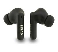 Guess 4g Classic Metal Logo Wireless Earphones Black