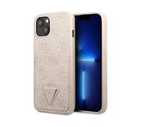 Guess 4G Double Card Back Case suitable for Apple iPhone 13 (6.1) - Pink