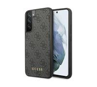 Guess 4G Metal Logo Case, Black - Galaxy S23