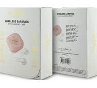 CG Mobile Guess Earphones TWS 4G Metal Logo (pink)