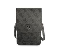 Guess 4G Pattern Phone Shoulder Bag with Triangular Logo