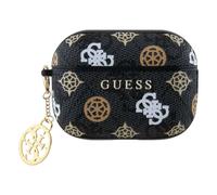 Guess 4G Peony Charm Case for Airpods Pro 2 Black - GUAP2P4RPEK