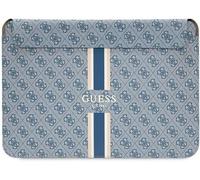 Guess 4G Printed Stripes Laptop Sleeve for 16" MacBook Blue - GUCS16P4RPSB