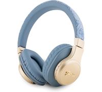 Guess 4G Script On Ear Wireless Headphones Blue - GUBH604GEMB