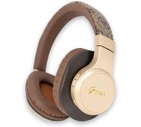 Guess 4G Script On Ear Wireless Headphones Brown - GUBH604GEMW