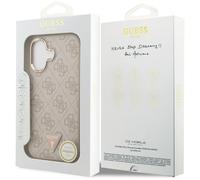 Guess 4G Triangle Logo Case with MagSafe for iPhone 17 6.3" Rose Gold