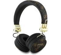 Guess 4G Triangle Round Shape ENC Bluetooth On Ear Headphones Black