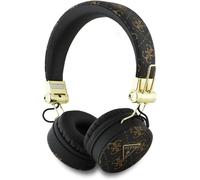 Guess 4G Triangle Round Shape ENC Bluetooth On Ear Headphones Black