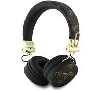 Guess 4G Triangle Round Shape ENC Bluetooth On Ear Headphones Black - GUBH70E4PTMK