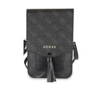 Guess 4G Uptown Wallet Phone Bag Crossbody Bag - Black