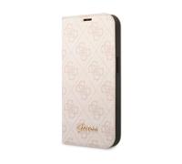Guess 4G Vintage Book Case Pink - iPhone 14 Pro Max
