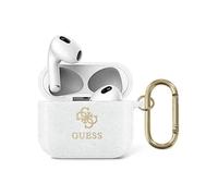 Guess AirPods 3 Case 4G Glitter Transparent