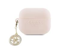 Guess AirPods Pro 2 Case 3D Rubber 4G Diamond Charm - Pink