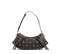 Guess Allegra Logo | leather Shoulder bag | brown