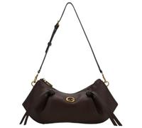 GUESS Allegra Shoulder Bag Brown dark brown