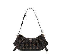 GUESS Allegra Shoulder Bag Espresso Logo dark brown