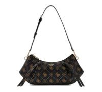 GUESS Allegra Shoulder Bag Espresso Logo dark brown