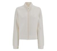 GUESS Allie Scuba Women's Sweat Jacket, White, L
