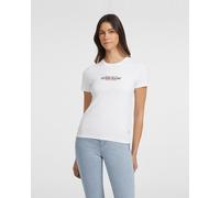 Guess American Tradition Short Sleeve T-Shirt White Women - XS
