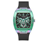Phoenix Stainless Steel Fashion Analogue Quartz Watch - Gw0202G5 Guess Black One Size