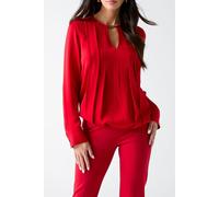GUESS Anita V Neck Ls Blou Samba Red Vibes size 46 | Longsleeves Outlet | Women | Red 46