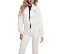 GUESS Ann Women's Sweatshirt Full Zip, blue, M
