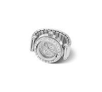 Guess Anna Small Women's Silver-Tone Crystal-Set Watch