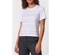 GUESS Anna Ss Round Neck T True White A000 size L | Shirts Outlet | Women | White L