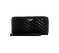 GUESS Anning Large Zip Around Wallet, Black, One Size