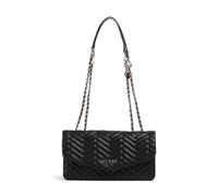 GUESS Women's Anning Convertible Crossbody Flap, Black, One Size