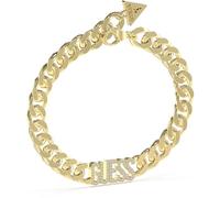 GUESS Arm Party Gold-Plated Stainless Steel Bracelet For Women | Durable | Tarnish-Resistant & Gift-Ready | Size Large
