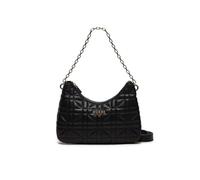 Guess Women's Assia Top Zip Shoulder Bag, Black, One Size