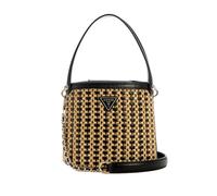 GUESS Atalia Crossbody Bucket, Natural/black, One Size