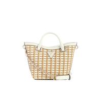 GUESS ATALIA MINI TOTE, NTW-Natural White, Taglia Unica