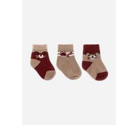 Guess Baby 3 Pack Socks Set in Red - Red - 6 - 12 Mths