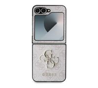 Guess Back Cover for Galaxy Z Flip 6 with 4G Pattern Elegant, Pink
