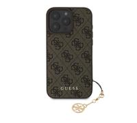Guess Backcover for iPhone 16 Pro Max Printed 4G, Brown