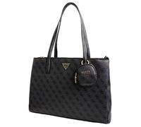 Guess Bag Handbag Shopper Shoulder Bag Power Play Tech Tote Coal New