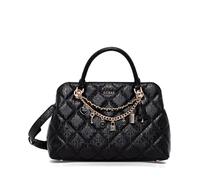 Guess Women's Handbag Libby Two-Compartment Crossbody Tote Black