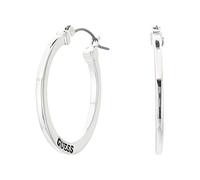 GUESS Basic Logo Hoop Earrings, S, Metal